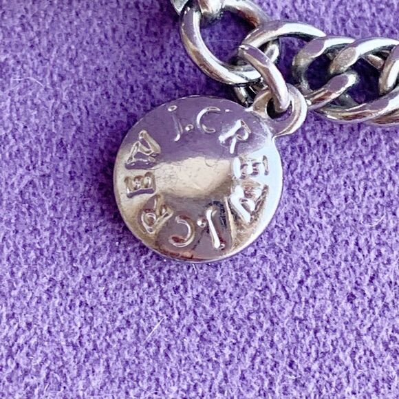 J Crew chain dangling pearl and double chain necklace-28” long - Picture 6 of 7